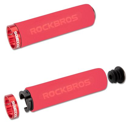 Rockbros  Poignées de guidon de vélo en éponge