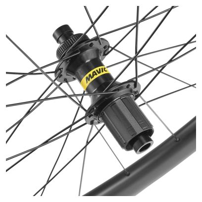 Paar Mavic Allroad S Carbon 700mm 12 x 100 - 12 x 142mm Disc Centerlock Laufräder