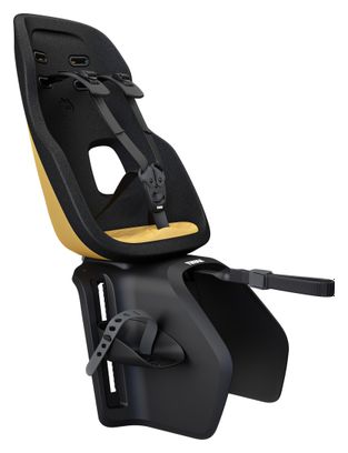Thule Yepp Nexxt 2 Maxi – am Gepäckträger montierter Fahrradkindersitz, brüniert-gelb
