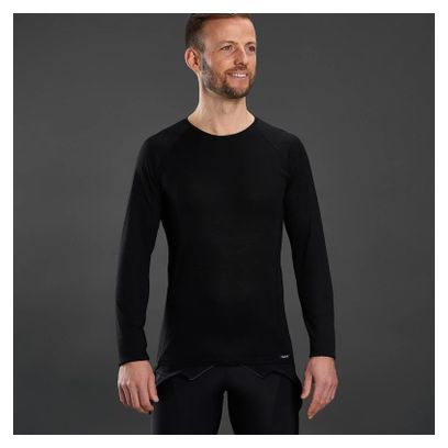 GripGrab Merino Polyfibre Long Sleeve Winter Base Layer Black