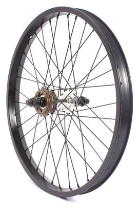 BMX ROUE ARRIÈRE NOIRE 20  14MM KHEBIKES