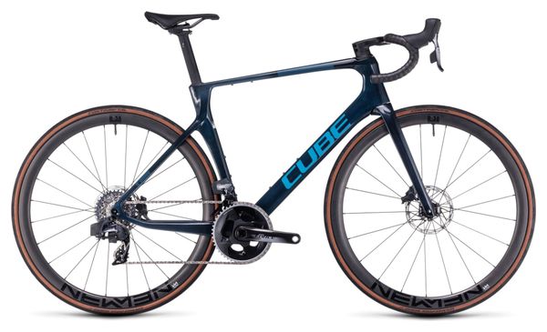 Cube Agree C:62 SLX Road Bike Sram Force eTap AXS 12S 700 mm Liquid Blue 2023
