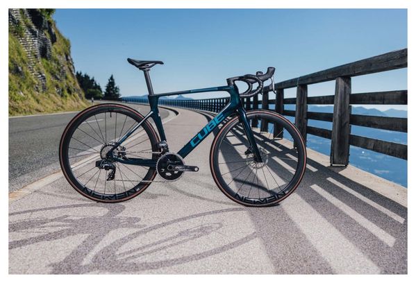 Cube Agree C:62 SLX Road Bike Sram Force eTap AXS 12S 700 mm Liquid Blue 2023