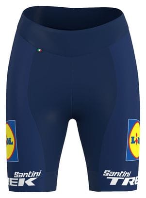 Women's Santini x Lidl Trek 2023 Fan Line Blue Strapless Shorts