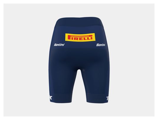 Dames Santini x Lidl Trek 2023 Fan Line Blue Strapless Shorts