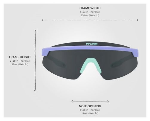 PIT VIPER The Skysurfer The Moontower Polarized Skysurfer CAT 3