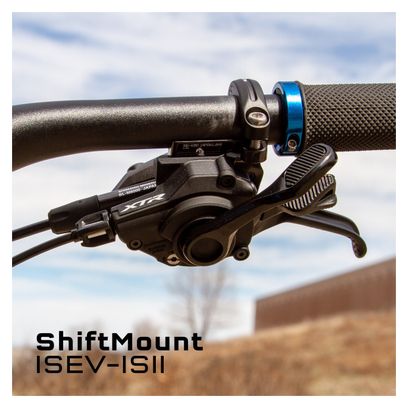 Wolf Tooth ShiftMount ISEV-ISII para manetas de cambio Shimano I-Spec EV y frenos Shimano I-Spec II