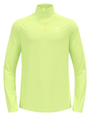 Odlo 1/2 Zip Run Easy Long Sleeve Sweater Green