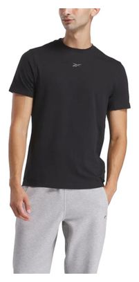 Reebok Athlete Tee Kurzarm Trikot Schwarz Herren