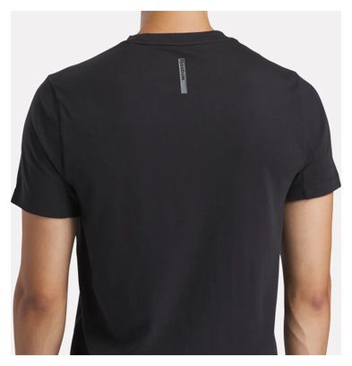 Reebok Athlete Tee Kurzarm Trikot Schwarz Herren