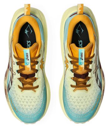 Asics Trabuco Max Yellow/Blue Men's Trail Shoes