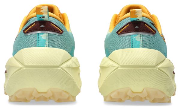 Chaussures Trail Asics Trabuco Max 4 Jaune/Bleu Homme