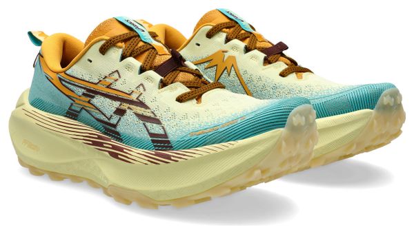 Chaussures Trail Asics Trabuco Max 4 Jaune/Bleu Homme