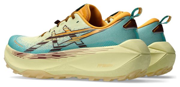 Chaussures Trail Asics Trabuco Max 4 Jaune/Bleu Homme
