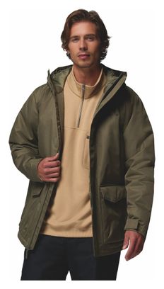 Columbia Pines Lake Parka Verde Hombre
