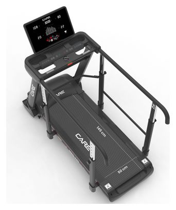 Tapis de course avec barres de maintien - 14km/h - MED-740 - MEDLINE
