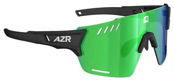 Occhiali da sole AZR ASPIN RX Schermo multistrato nero / verde