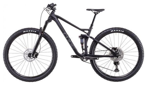 Cube Stereo 120 Race Shimano Deore/XT 12S 29" 2022 Full Suspension MTB Adonised Black