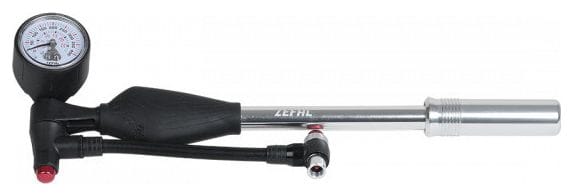 Bomba de Amortiguador Zefal (Max 360 psi / 25 bar) Negro / Plata