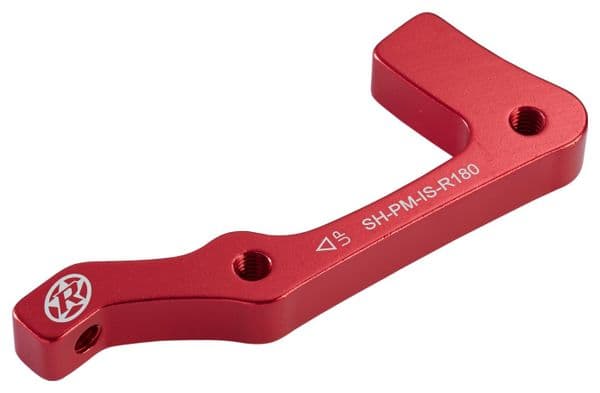 REVERSE Disc Adapter IS - PM Shimano 180mm Red