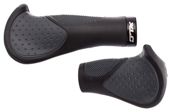 XLC Ergonomic Grips GR-S22 135-92 mm Black Grey
