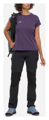 Camiseta técnica Millet Fusion morada para mujer