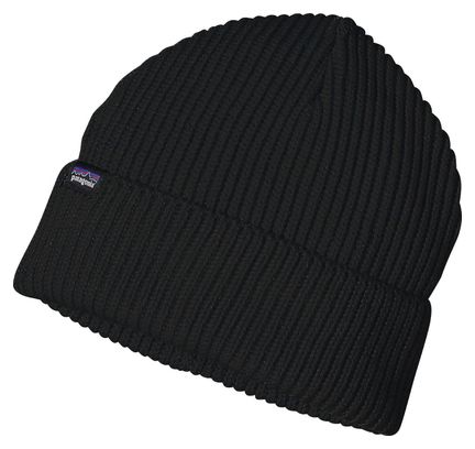 Patagonia Fishermans Rolled Beanie Black