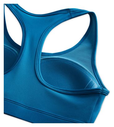 Brassière Nike Swoosh Medium Support Bleu