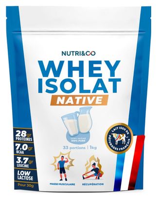 Protéines Whey Isolate Native Neutre