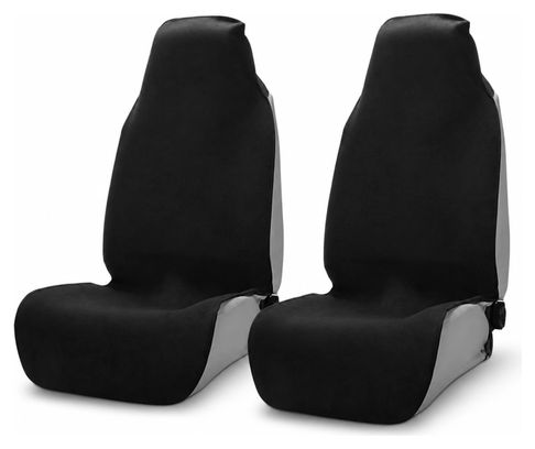 Set Sportenzia 2 Coprisedili Auto Impermeabili Protezione Universale Nero