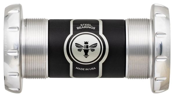 Chris King ThreadFit 30 68 / 100mm Bottom Bracket Silver
