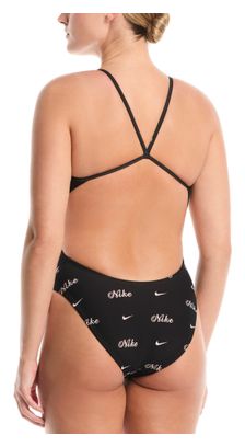 Nike Swim HydraStrong zwempak voor dames, zwart
