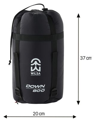 Sac de Couchage Duvets DOWN 800 Noir