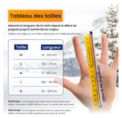 Gants Hiver R2B Gants tactiles Pour hommes et femmes