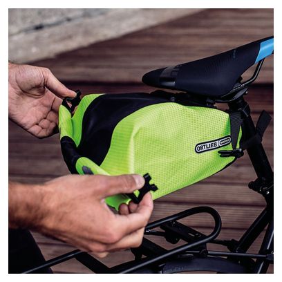 Sacoche de Selle Ortlieb Saddle-Bag Two High Visibility 4.1L Jaune Fluo
