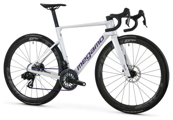 Bicicletta da strada Megamo Pulse 04 SLR Sram Force AXS 12V 700 mm Bianco 2026