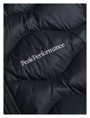 Peak Performance Helium Down Heren Zwart Mouwloos Donsjack