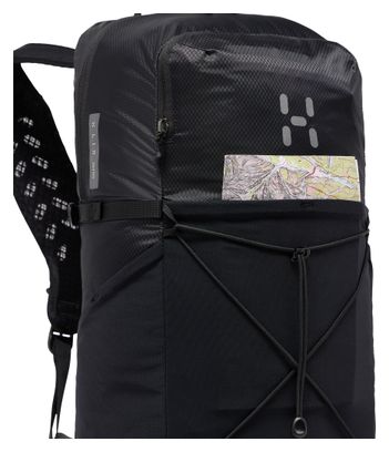 Mochila de senderismo Haglöfs L.I.M Mountain Trail 25 L, color negro