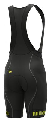 Alé Strada Bib Shorts Zwart/Fluo Geel