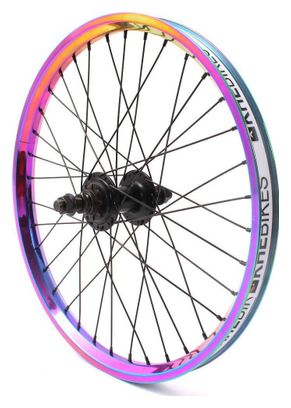 BMX Roue Arriere MVP Oil Slick 20  14mm S/B KHEbikes
