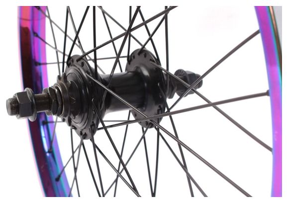 BMX Roue Arriere MVP Oil Slick 20  14mm S/B KHEbikes
