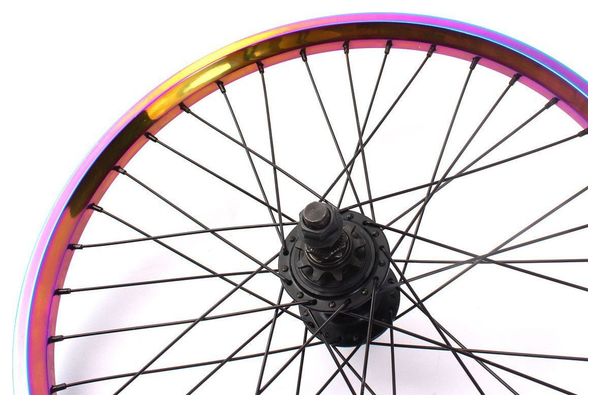 BMX Roue Arriere MVP Oil Slick 20  14mm S/B KHEbikes