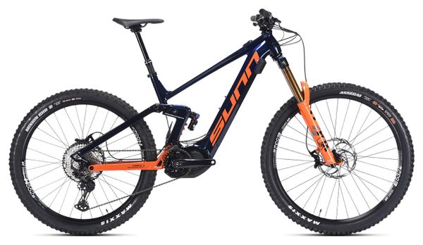 Sunn Kern EL Finest Full-Suspension Electric MTB Shimano XT/SLX 630Wh 12S MX (29/27.5'') Blue Orange