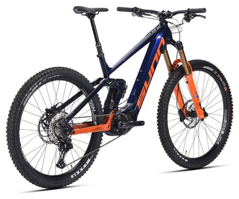 Sunn Kern EL Finest Full-Suspension Electric MTB Shimano XT/SLX 630Wh 12S  MX Blue Orange