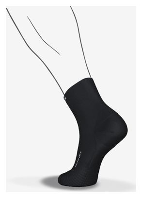 Calzini da corsa Kiprun 900 Thick Mid Nero