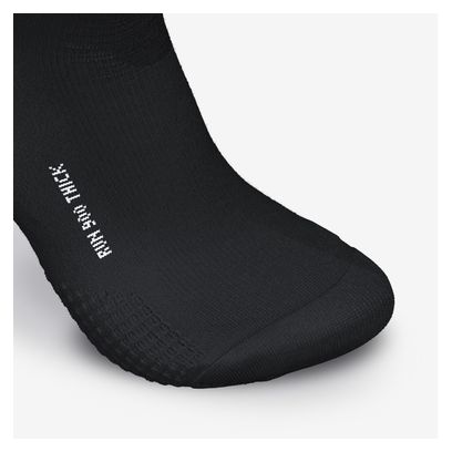 Calzini da corsa Kiprun 900 Thick Mid Nero
