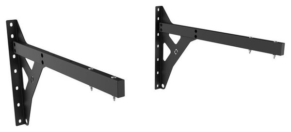 Stashed SpaceRail Wandbefestigungsset, schwarz