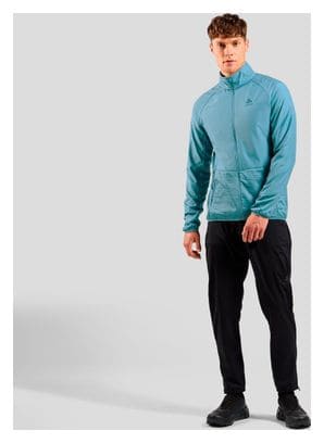 Veste Manches Longues Odlo Run Easy Warm Bleu Homme