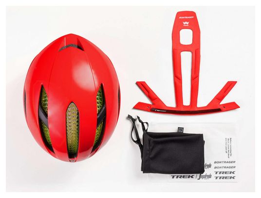 Helm A ro Bontrager XXX WaveCel Red