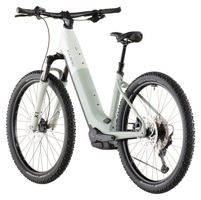 VTT Électrique Semi-Rigide Cube Reaction Hybrid Pro 800 Easy Entry Shimano 12V 800 Wh Bosch 120 Nm 27.5'' Beige Desert Stone Vert Dried Herbs 2026